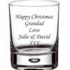 engraved whiskey glass